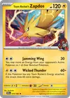 Product image for Team Rocket's Zapdos