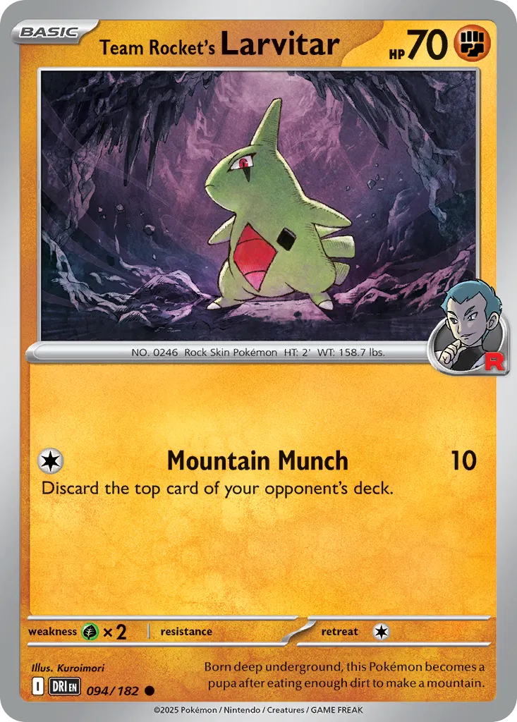 Embrylex de la Team Rocket — SV10: Destined Rivals — Pokémon