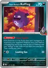 Product image for Team Rocket's Koffing