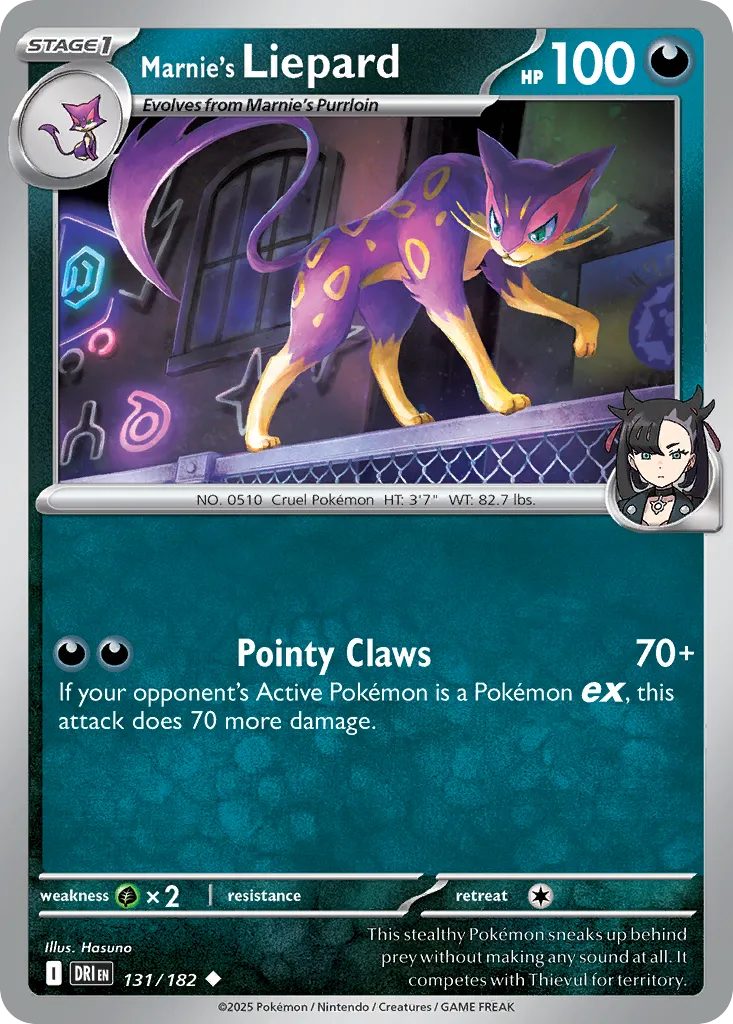 Léopardus de Rosemary — SV10: Destined Rivals — Pokémon