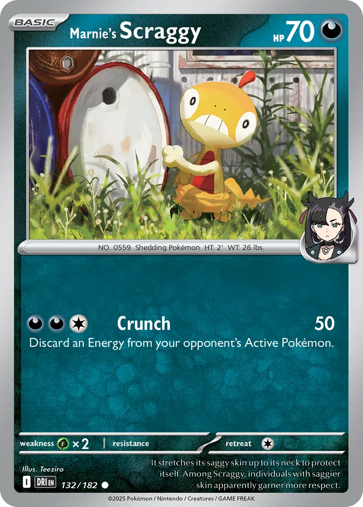Marnie's Scraggy — SV10: Destined Rivals — Pokémon