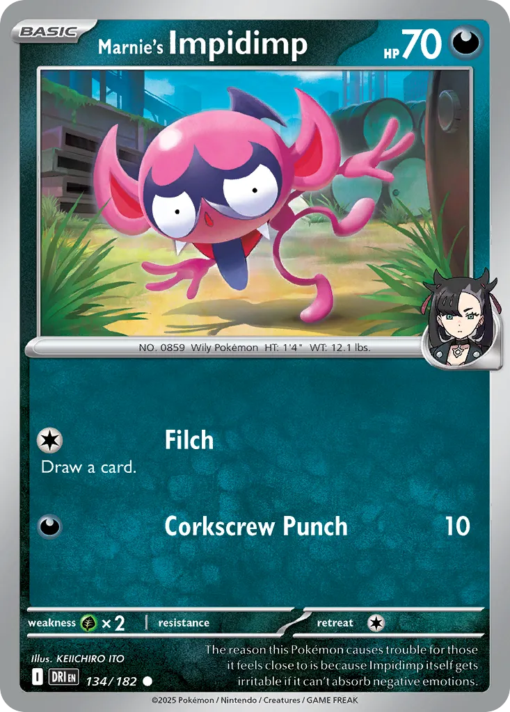 Grimalin de Rosemary — SV10: Destined Rivals — Pokémon