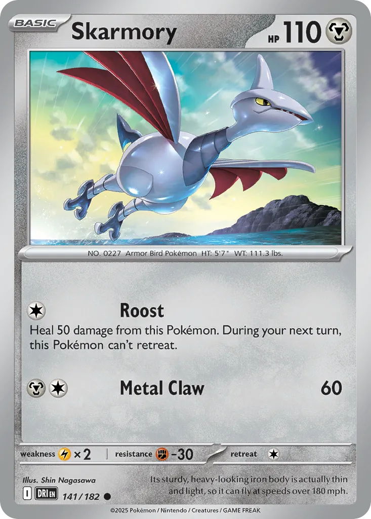 Airmure — SV10: Destined Rivals — Pokémon