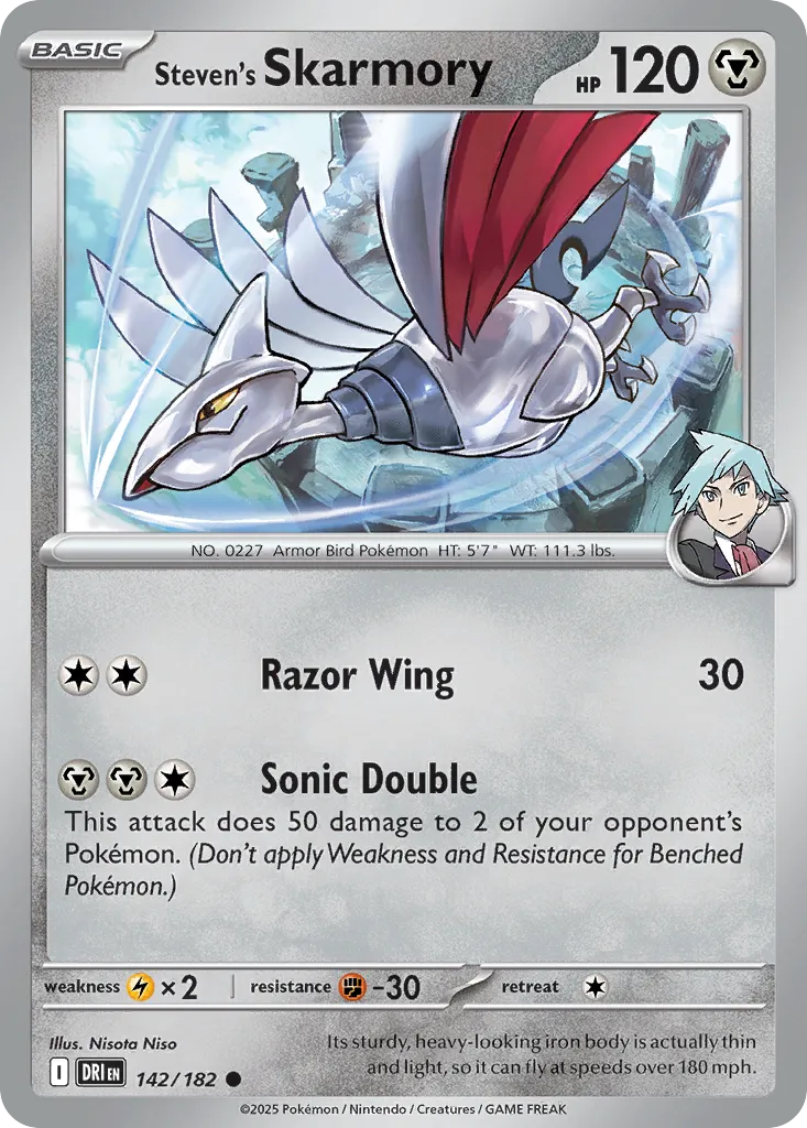 Airmure de Pierre — SV10: Destined Rivals — Pokémon