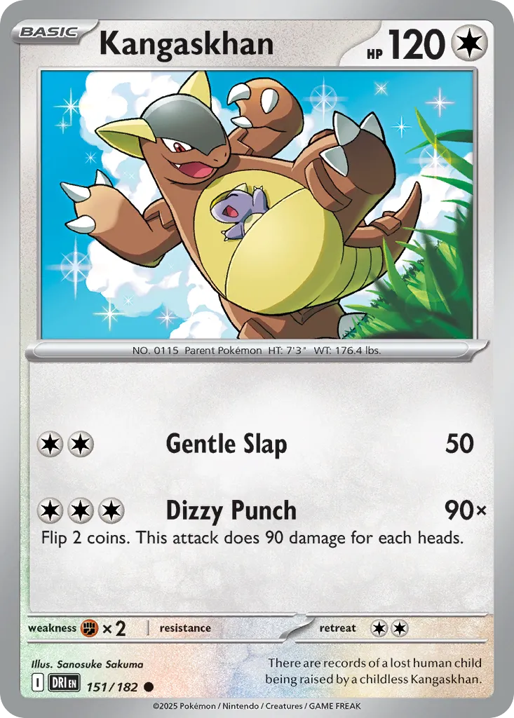 Kangaskhan — SV10: Destined Rivals — Pokemon