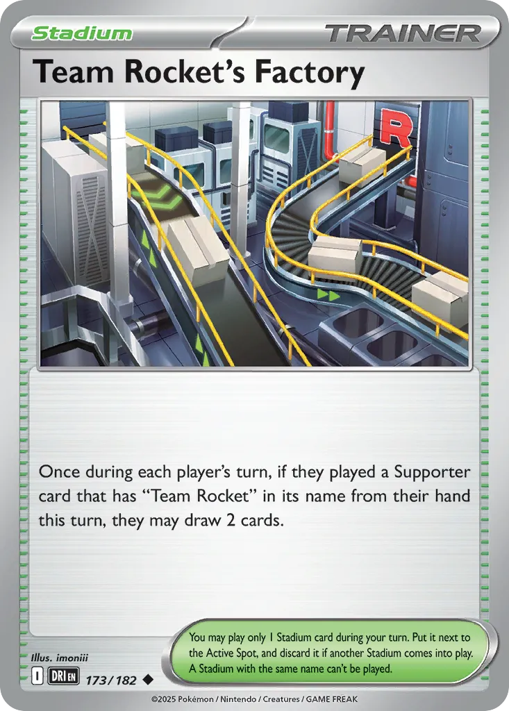 Usine de la Team Rocket — SV10: Destined Rivals — Pokémon
