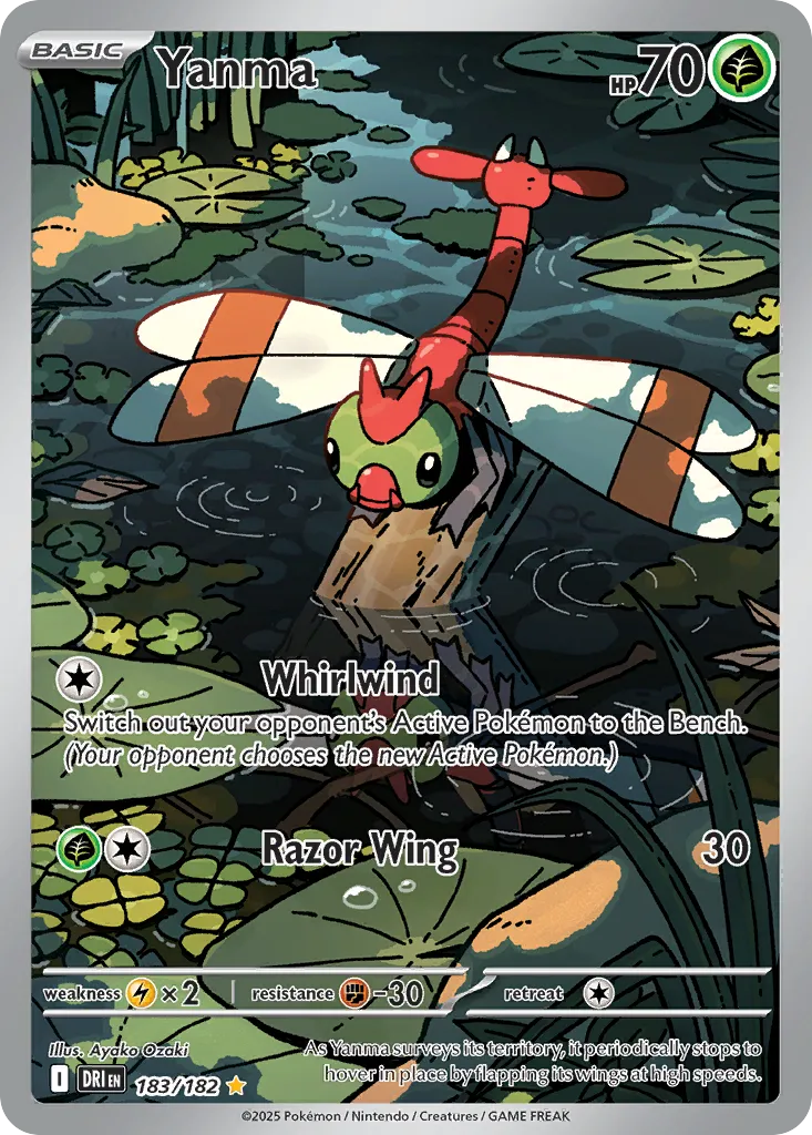 Yanma — SV10: Destined Rivals — Pokémon