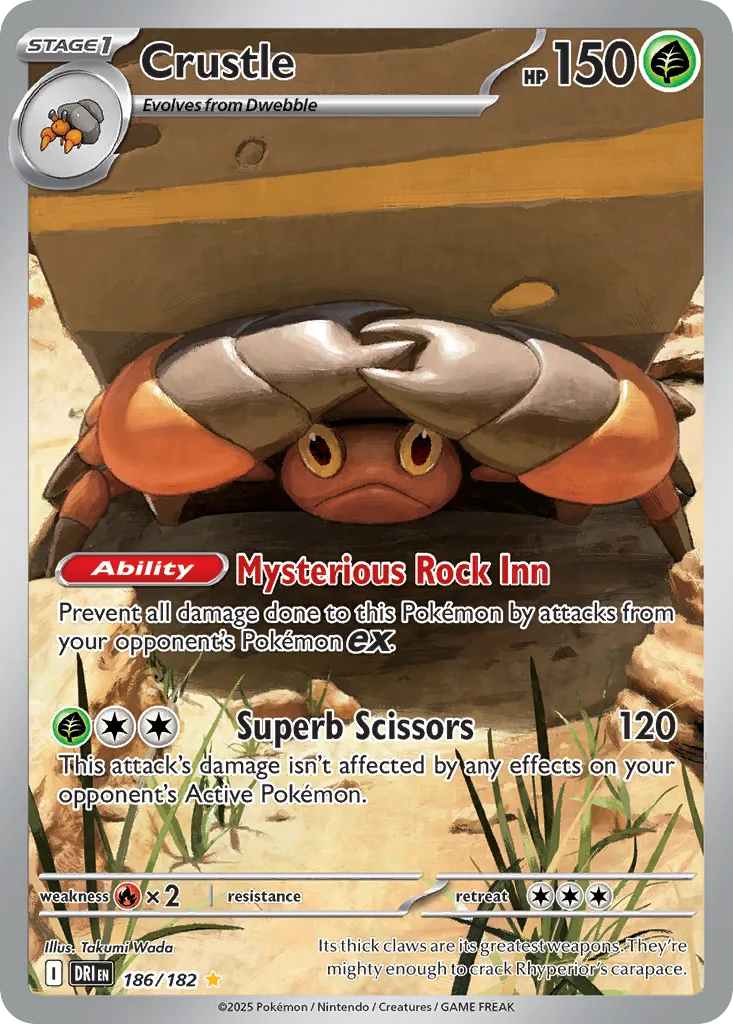 Crustle — SV10: Destined Rivals — Pokémon