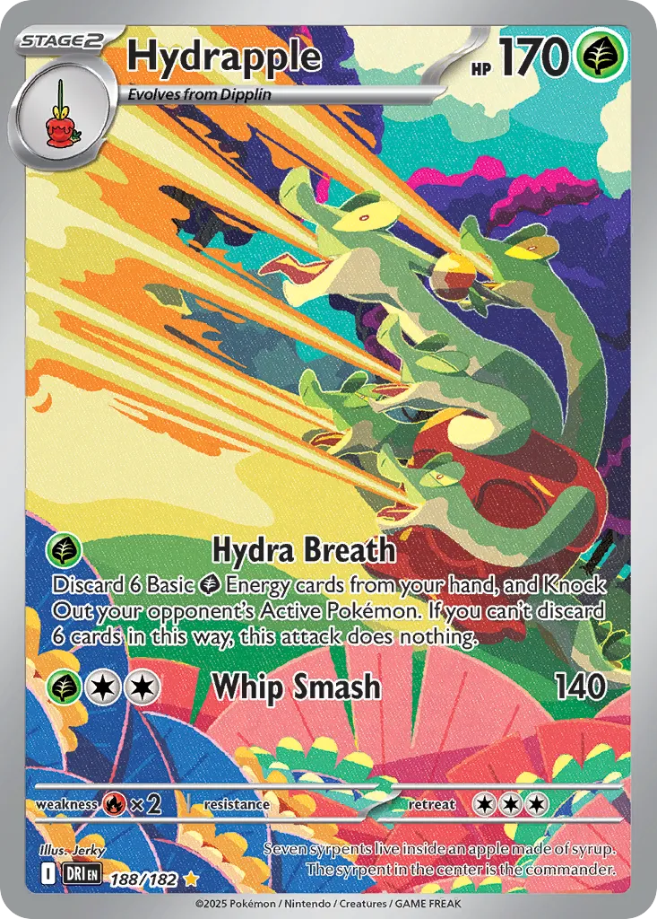 Hydrapple — SV10: Destined Rivals — Pokemon