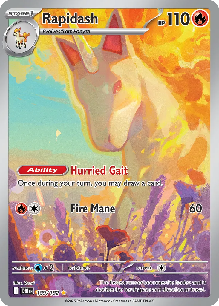 Rapidash — SV10: Destined Rivals — Pokémon