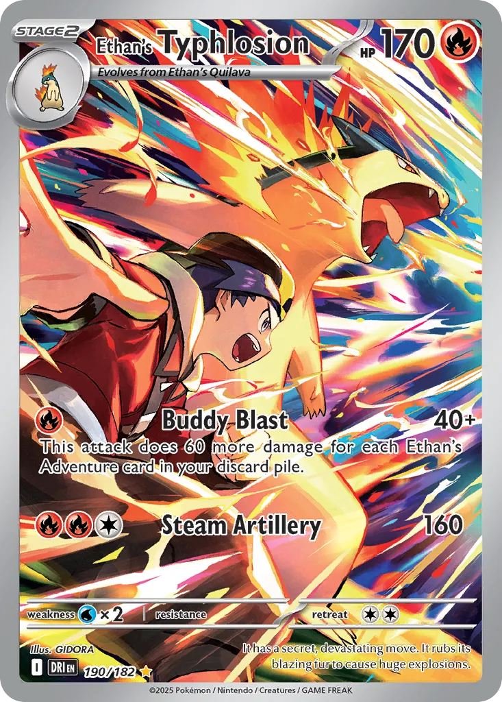 Ethan's Typhlosion — SV10: Destined Rivals — Pokemon