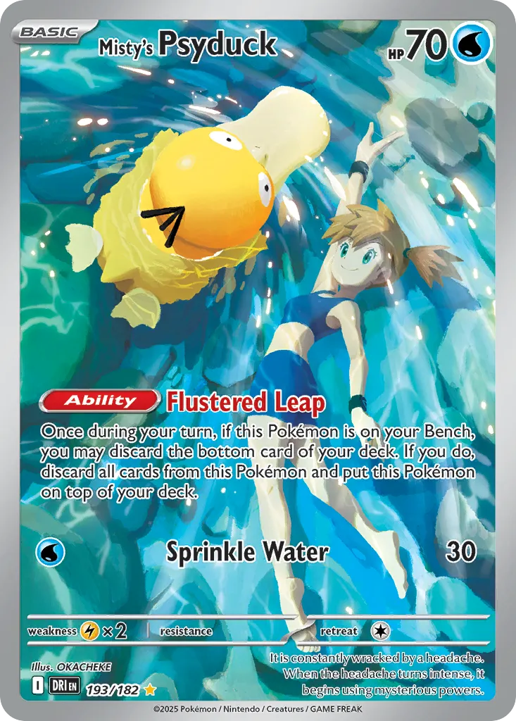 Misty's Psyduck — SV10: Destined Rivals — Pokémon