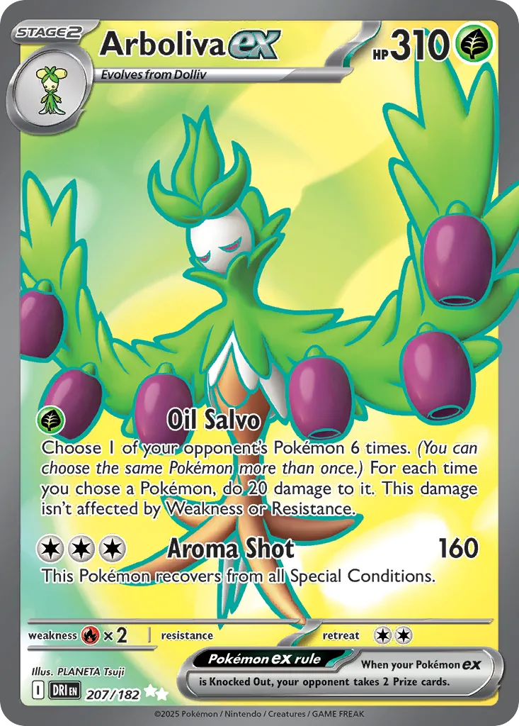 Arboliva ex — SV10: Destined Rivals — Pokémon