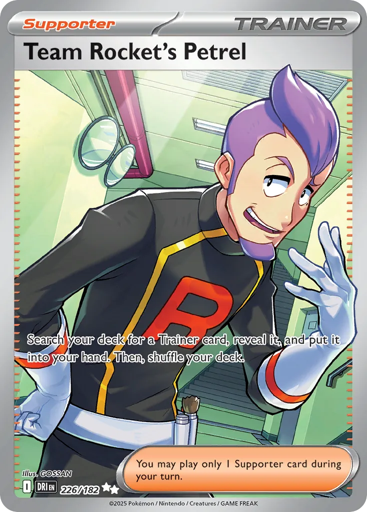 Team Rocket's Petrel — SV10: Destined Rivals — Pokémon