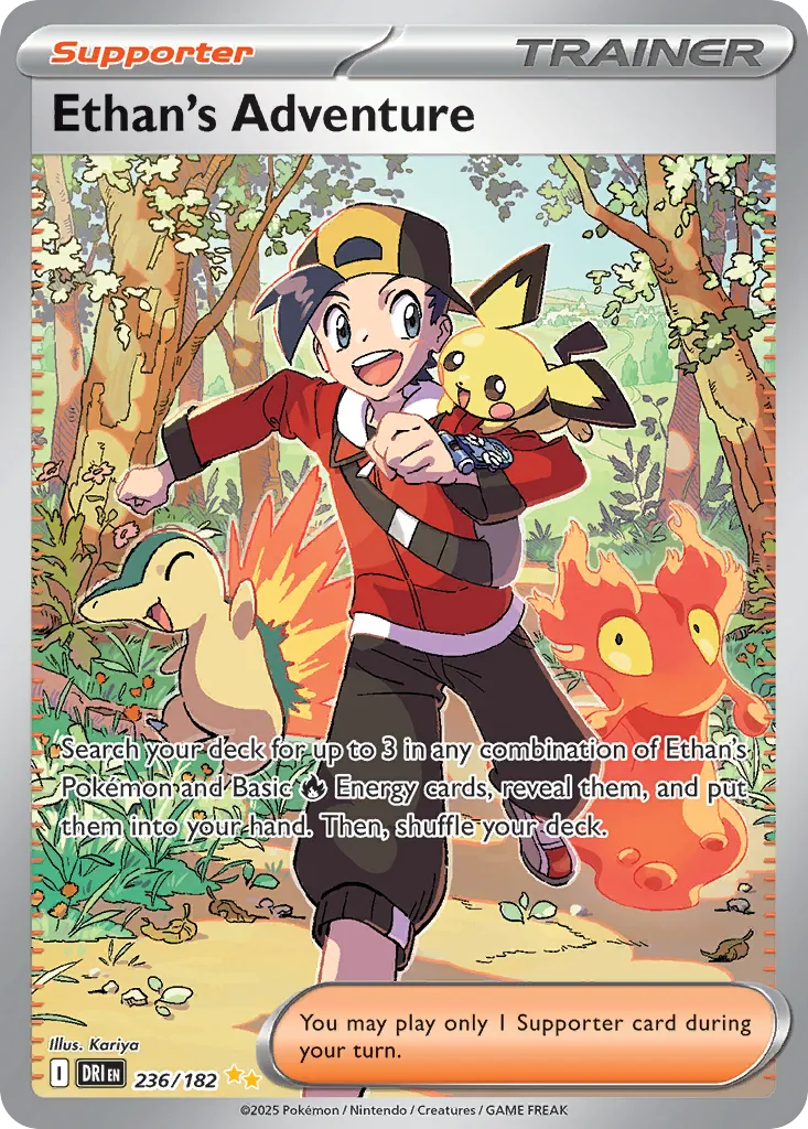 Ethan's Adventure — SV10: Destined Rivals — Pokemon