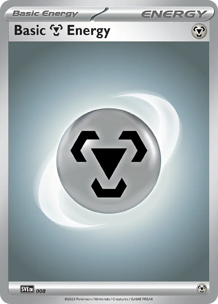 Basic Metal Energy — SVE: Scarlet & Violet Energies — Pokémon