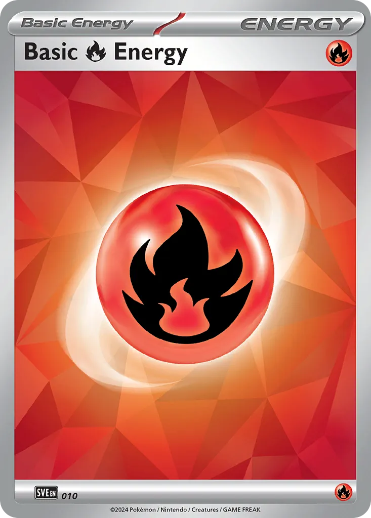 Énergie Feu de base — SVE: Scarlet & Violet Energies — Pokémon