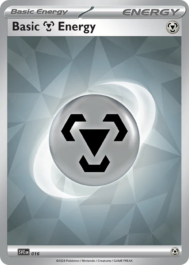 Basic Metal Energy — SVE: Scarlet & Violet Energies — Pokémon