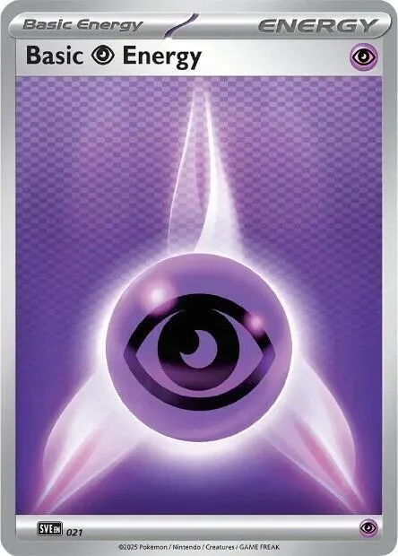 Énergie Psy de base — SVE: Scarlet & Violet Energies — Pokémon