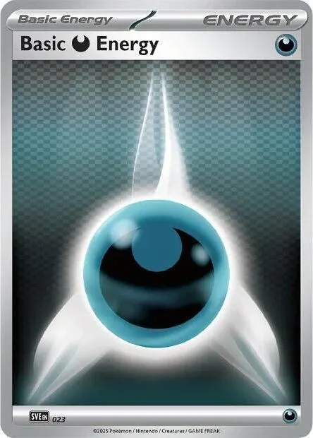 Énergie Obscurité de base — SVE: Scarlet & Violet Energies — Pokémon