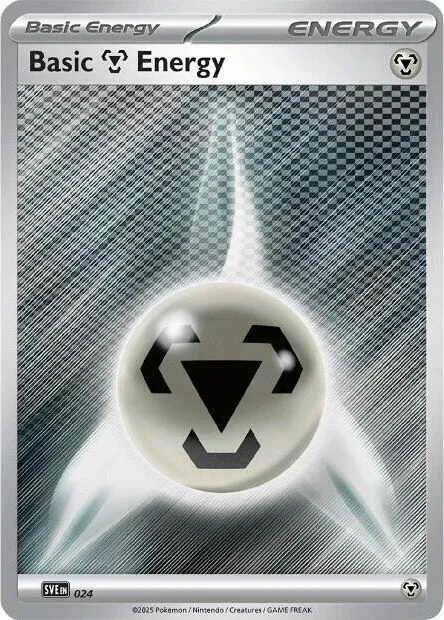 Énergie Métal de base — SVE: Scarlet & Violet Energies — Pokémon