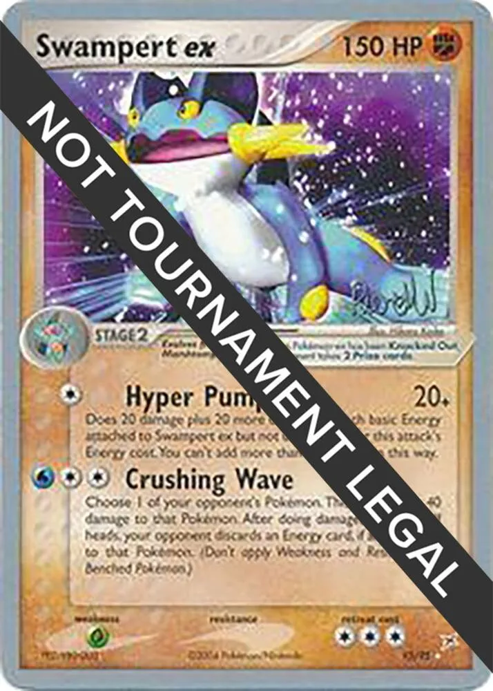 Swampert ex — World Championship Decks — Pokemon