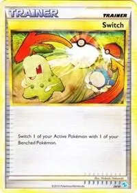 Switch — HGSS Trainer Kit: Gyarados & Raichu — Pokemon