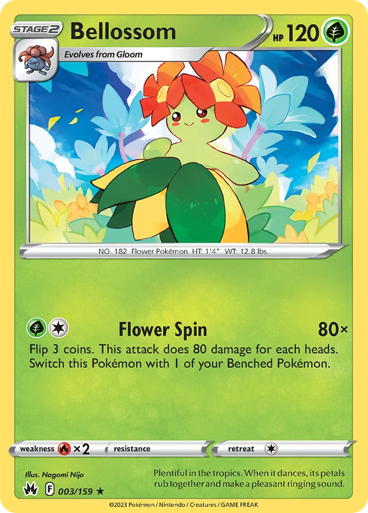 Bellossom — SWSH: Crown Zenith — Pokémon