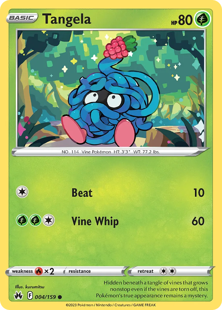Tangela — SWSH: Crown Zenith — Pokémon