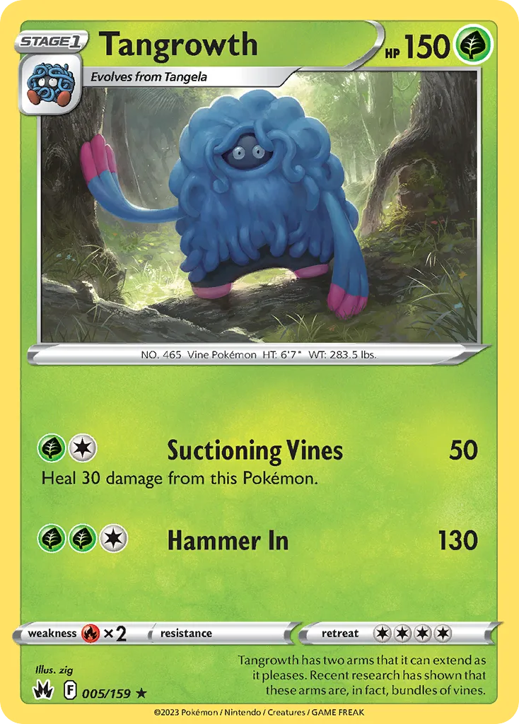 Tangrowth — SWSH: Crown Zenith — Pokémon
