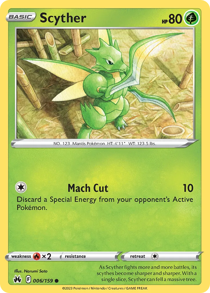 Insécateur — SWSH: Crown Zenith — Pokémon