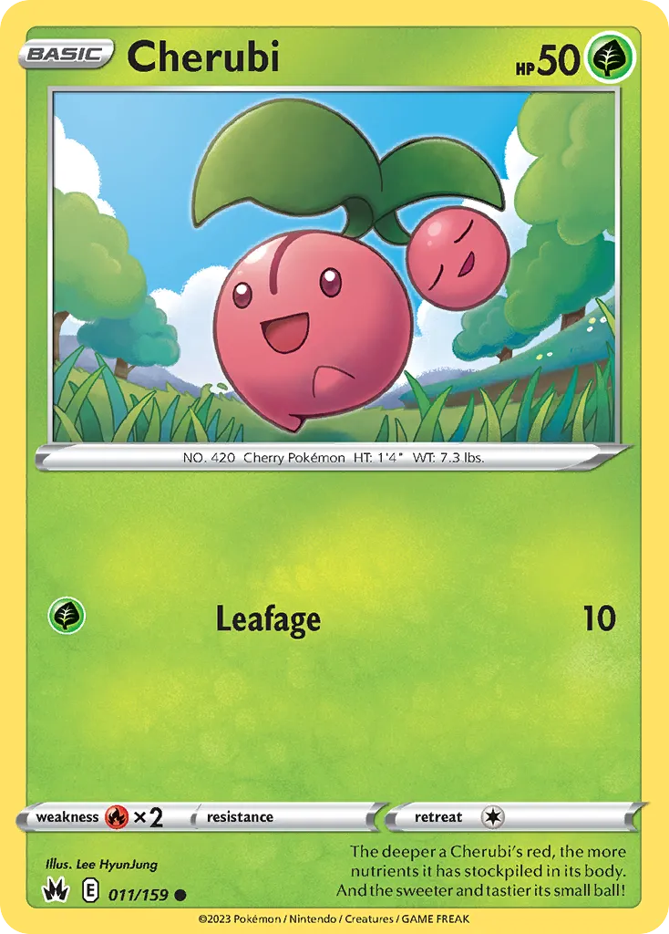 Cherubi — SWSH: Crown Zenith — Pokémon