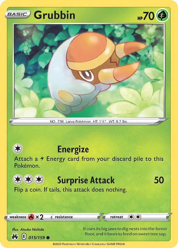 Grubbin — SWSH: Crown Zenith — Pokémon