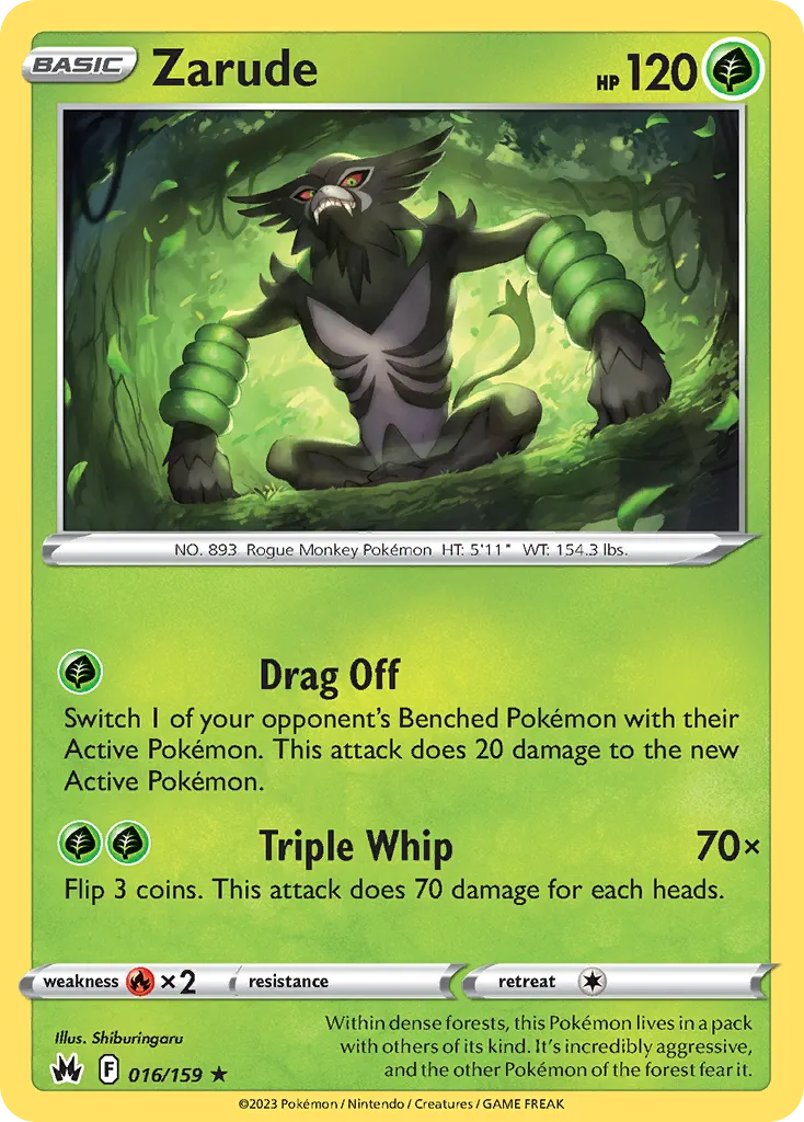 Zarude — SWSH: Crown Zenith — Pokémon