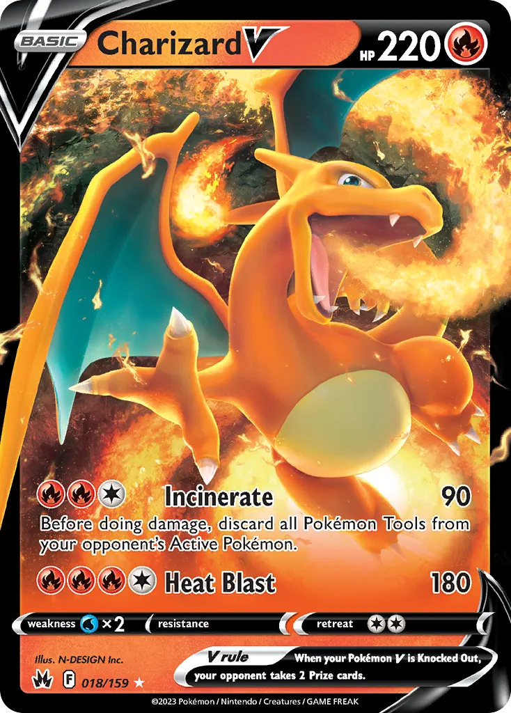 Charizard V — SWSH: Crown Zenith — Pokémon