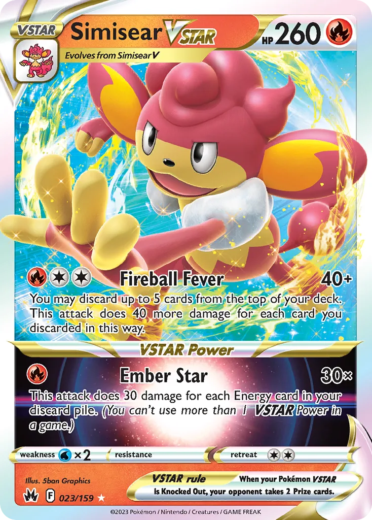 Flamoutan VSTAR — SWSH: Crown Zenith — Pokémon