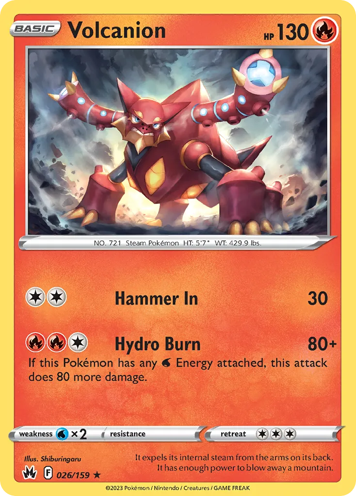 Volcanion — SWSH: Crown Zenith — Pokémon