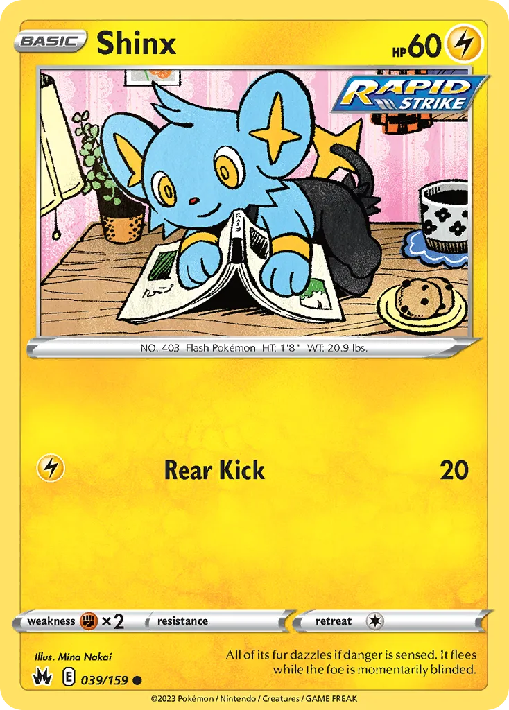 Shinx — SWSH: Crown Zenith — Pokémon