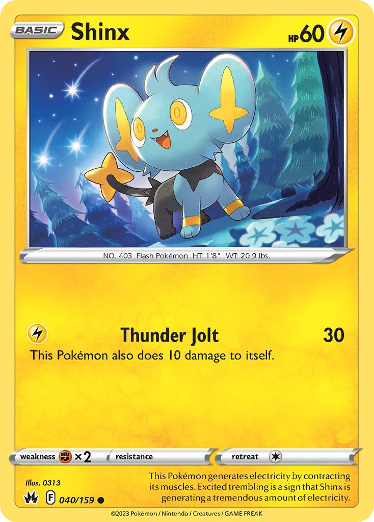 Shinx — SWSH: Crown Zenith — Pokémon