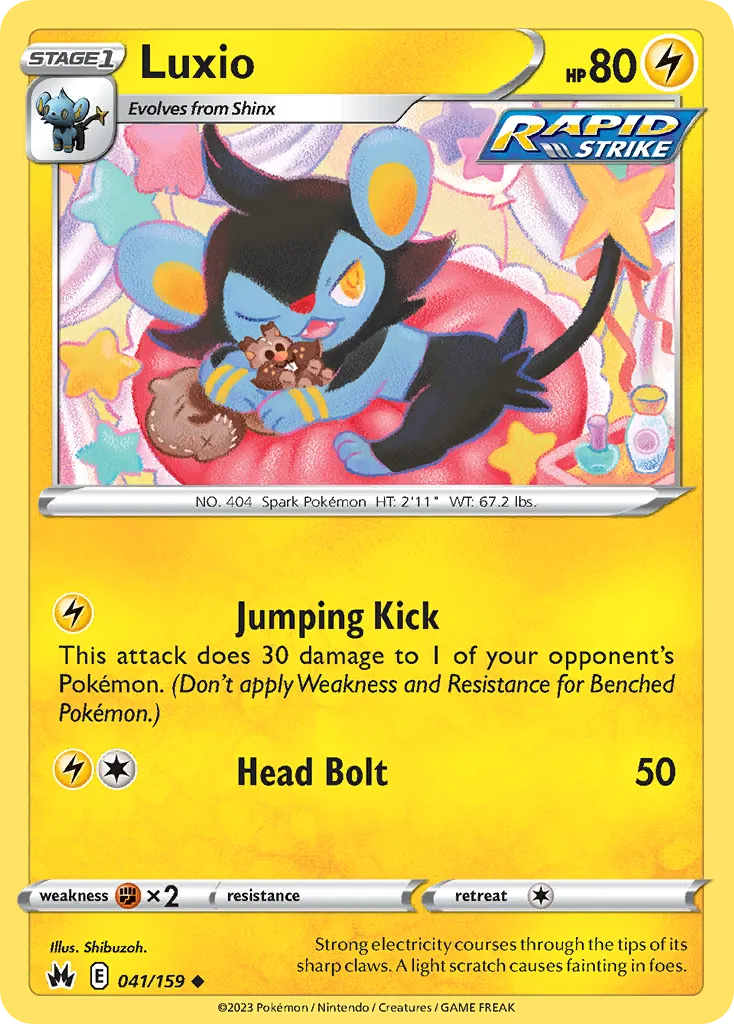Luxio — SWSH: Crown Zenith — Pokémon