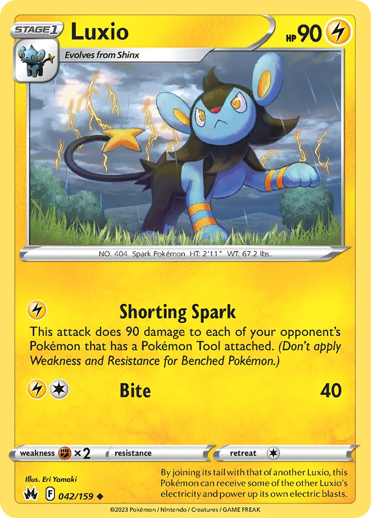 Luxio — SWSH: Crown Zenith — Pokémon