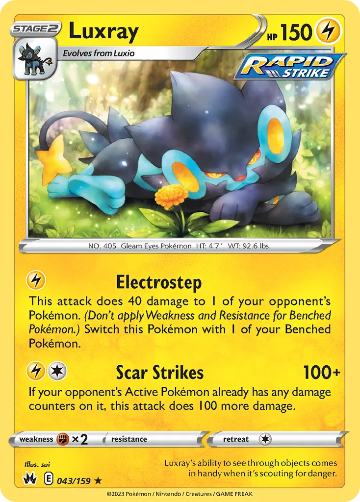 Luxray — SWSH: Crown Zenith — Pokémon