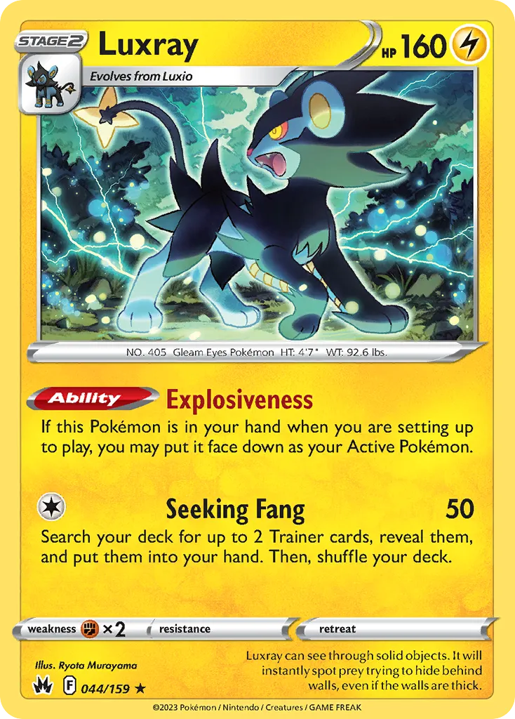 Luxray — SWSH: Crown Zenith — Pokémon