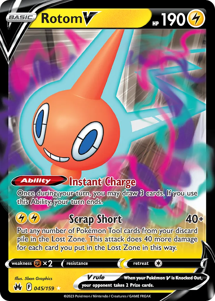 Motisma V — SWSH: Crown Zenith — Pokémon