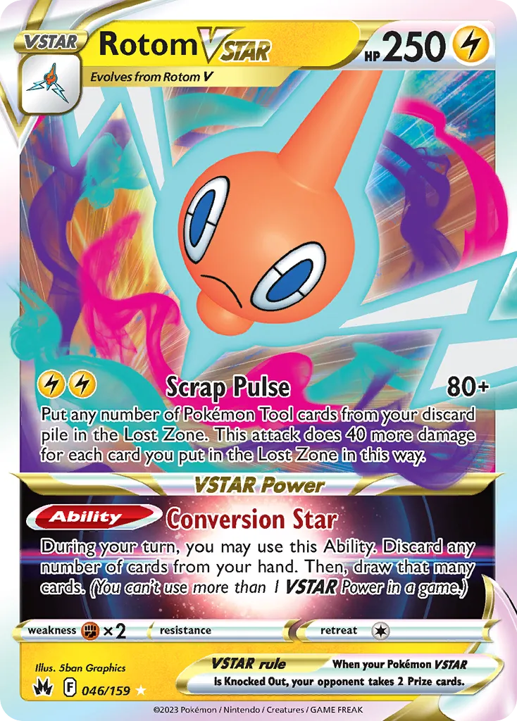 Rotom VSTAR — SWSH: Crown Zenith — Pokémon