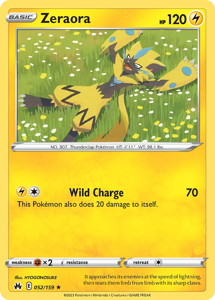 Zeraora — SWSH: Crown Zenith — Pokémon