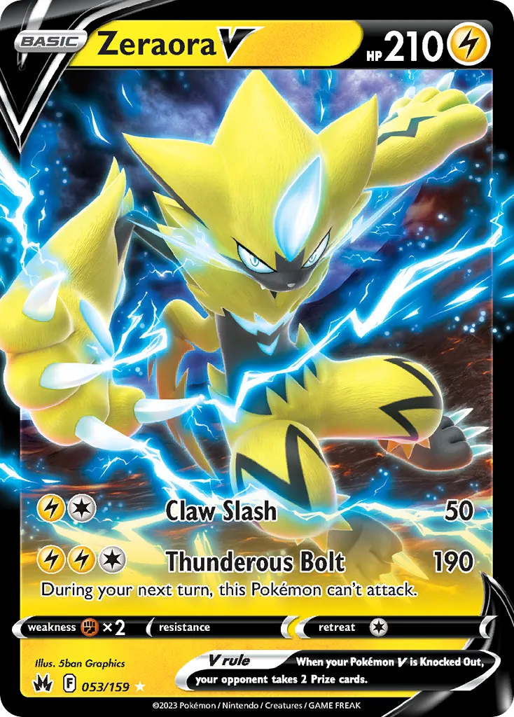 Zeraora V — SWSH: Crown Zenith — Pokémon