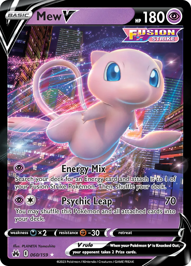 Mew V — SWSH: Crown Zenith — Pokémon