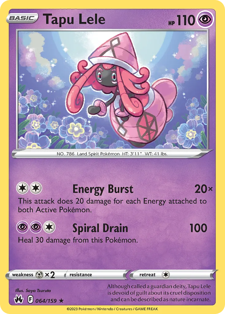 Tapu Lele — SWSH: Crown Zenith — Pokémon