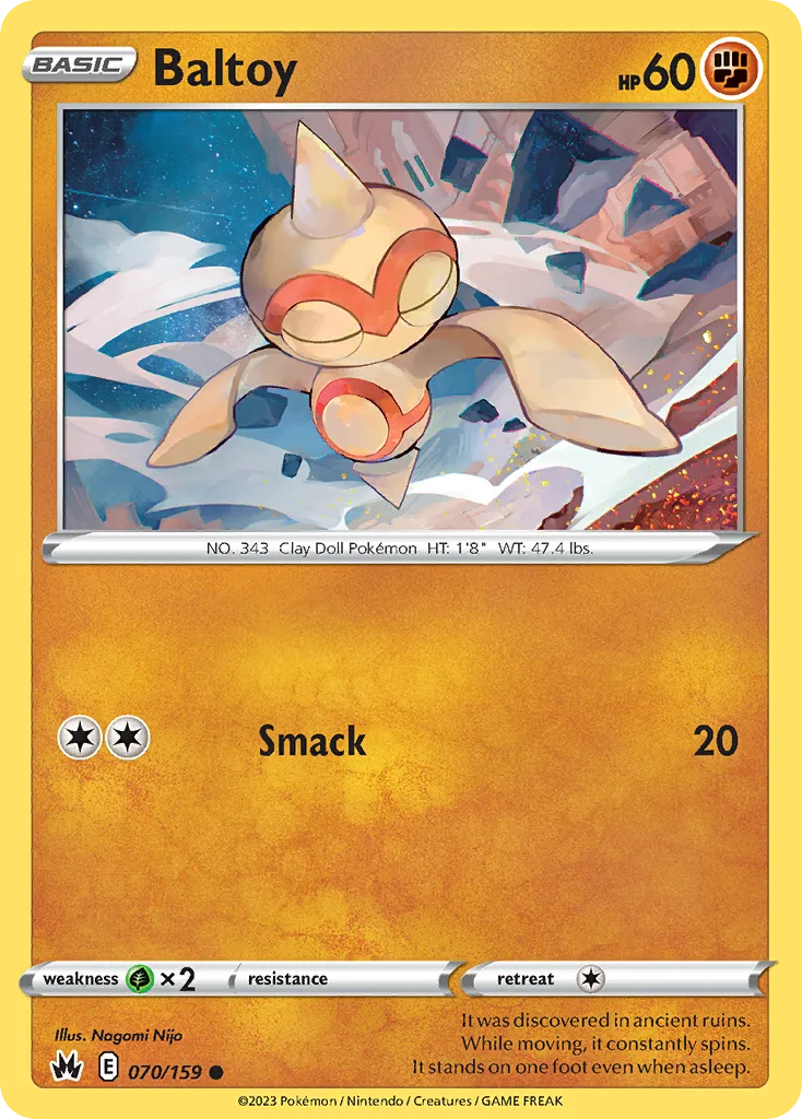 Baltoy — SWSH: Crown Zenith — Pokemon